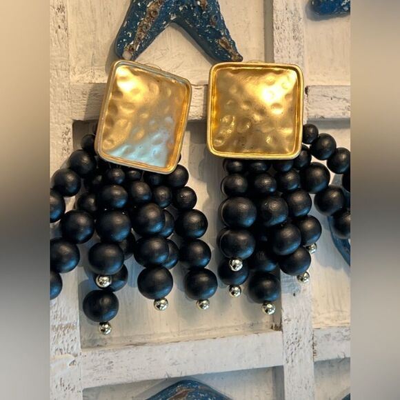 Zara Midnight Glamour Earrings - Picture 6 of 7